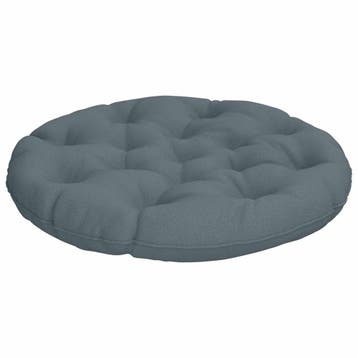 vidaXL Hangstoel Kussen VIANEN 100% Polyester Blauw Ø 80 x, Huis en Inrichting, Verzenden, Nieuw