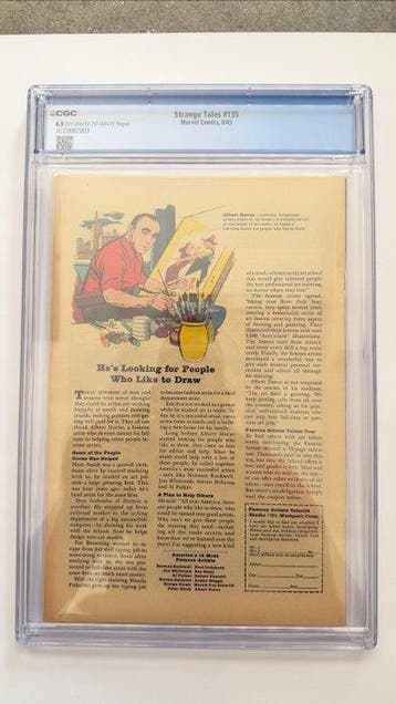 Strange Tales - Strange Tales #135 (1965) - 1app. of Nick