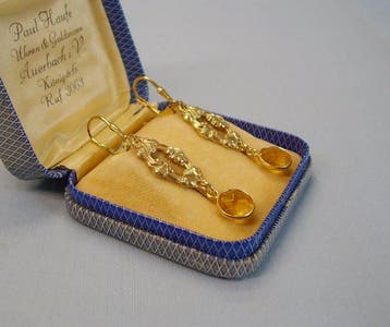 Zonder minimumprijs - Oorbellen Zilver, Verguld - 3.00ct., Nieuw