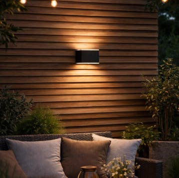 Buitenverlichting zonne-energie LED Solar Up en Down Muurlam, Verzenden