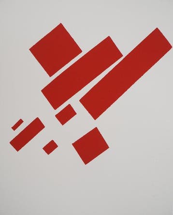 Kasimir Malevitch (1879-1935) - Composition en rouge