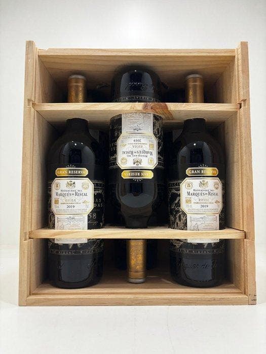 2019 Marqués de Riscal - Rioja Gran Reserva - 6 Flessen, Collections, Vins