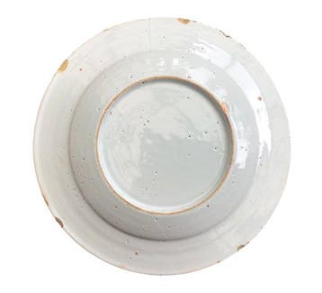 Faenza - Bord - assiette plate - Keramiek - Decor Garofano