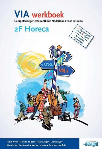 VIA werkboek 2F Horeca 9789490998110 R. Wynia, Verzenden, R. Wynia