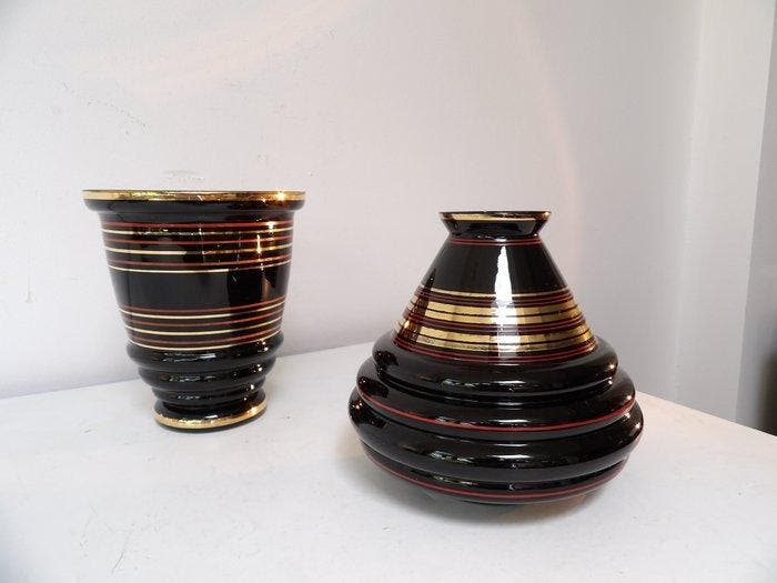 Doyen - Vaas (2) - Opaline glas, Antiek en Kunst, Kunst | Designobjecten
