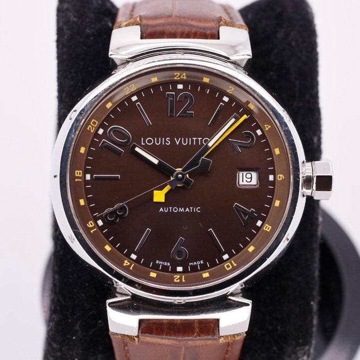 Louis Vuitton - Tambour GMT - Q1131 - Homme - 2010-2020, Bijoux, Sacs & Beauté, Montres | Hommes