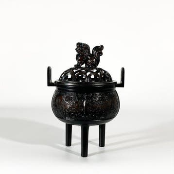 Takaoka Bronze - Zuish () - Encensoir - Bronze -, Antiquités & Art