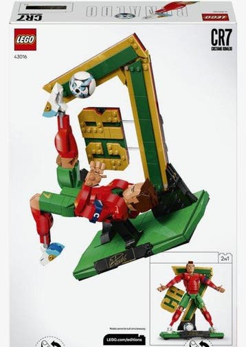 Lego Set - 43016 - Icons - Cristiano Ronaldo - Football, Kinderen en Baby's, Nieuw