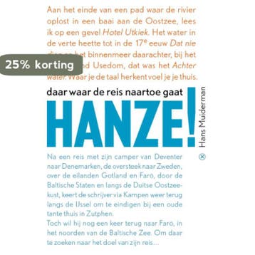 Hanze! 9789082388824 Hans Muiderman, Verzenden, Gelezen, Hans Muiderman