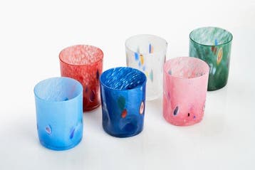 Ribes the Art of Glass - Maryana Iskra - Drinkset (6) - Glas, Antiek en Kunst