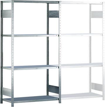 Meta clip legbordstelling 250x100x50cm (230kg per legbord), Ophalen of Verzenden