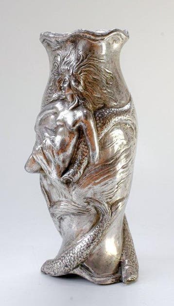 Vase - Métal - Arthur Schulz, Antiek en Kunst