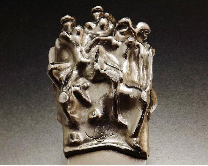 Christofle - Filhos - Briefopener - Verzilverd, Antiek en Kunst, Antiek | Meubels | Tafels