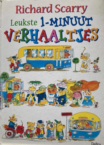 Leukste 1-minuut verhaaltjes 9789024372676 Richard Scarry, Boeken, Verzenden, Gelezen, Richard Scarry