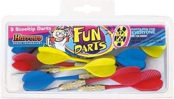 Harrows Fun Brass Darts  - 9 stuks (Dart Pijlen), Ophalen of Verzenden, Nieuw, Pijlen