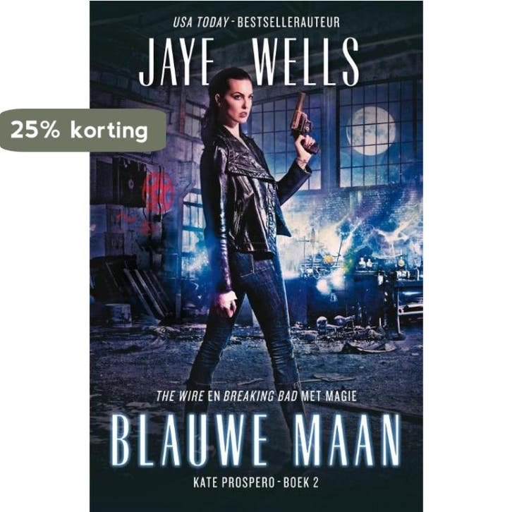 Blauwe maan / Kate Prospero-serie / 2 9789026137891, Boeken, Fantasy, Gelezen, Verzenden
