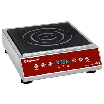Inductiekookplaat | INDUCTION EVO | 1 Kookpunt (Ø210) |, Zakelijke goederen, Verzenden, Nieuw in verpakking
