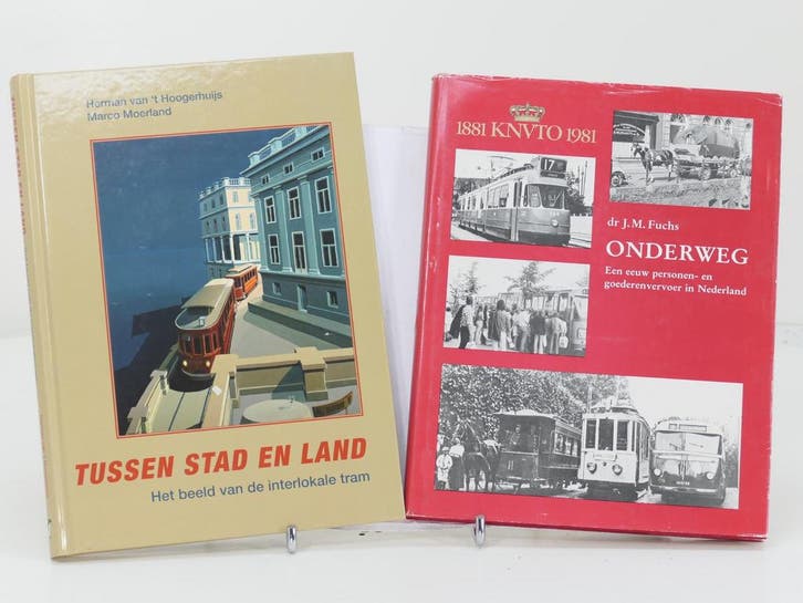 2 boeken over tram- en openbaar vervoer: Tussen stad en l..., Boeken, Vervoer en Transport, Nieuw, Ophalen of Verzenden