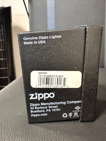 Zippo - Zonder minimumprijs - Aansteker - Staal, Verzamelen, Nieuw