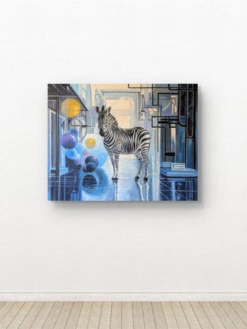 Wilhem von Kalisz - Permeable Boundaries of Now (100%, Antiek en Kunst, Kunst | Schilderijen | Modern
