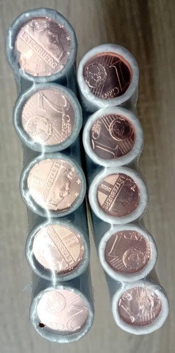 Luxemburg. Coin Roll 2026 (1000 munten) in 20 rollen (Zonder