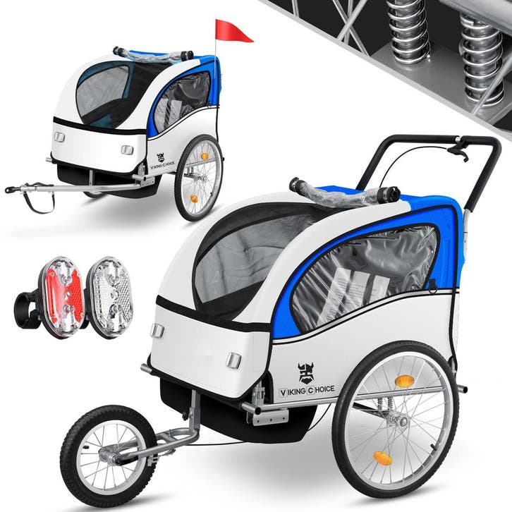 Fietskar Kinderwagen Jogger | Premium | OP=OP, Vélos & Vélomoteurs, Accessoires vélo | Remorques, Enlèvement ou Envoi