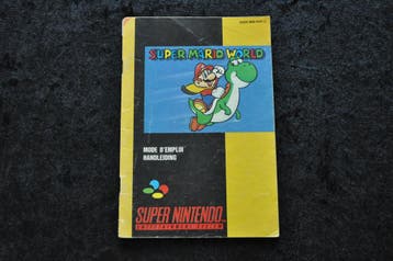 Super Mario World Nintendo Snes Manual SNSP-MW-FAH-2, Games en Spelcomputers, Verzenden, Nieuw