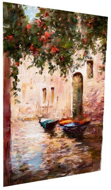 Mikhail Kraiev (1957) - Venise – Cour secrète au bord du
