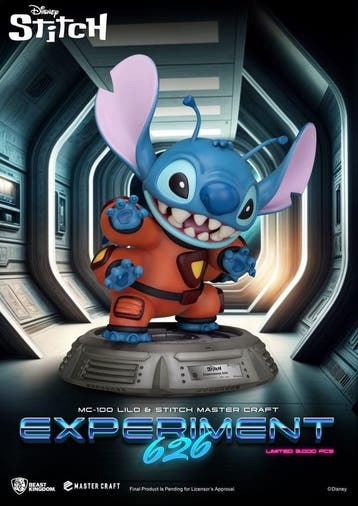 Lilo & Stitch Master Craft Statue Experiment 626 39 cm, Ophalen of Verzenden