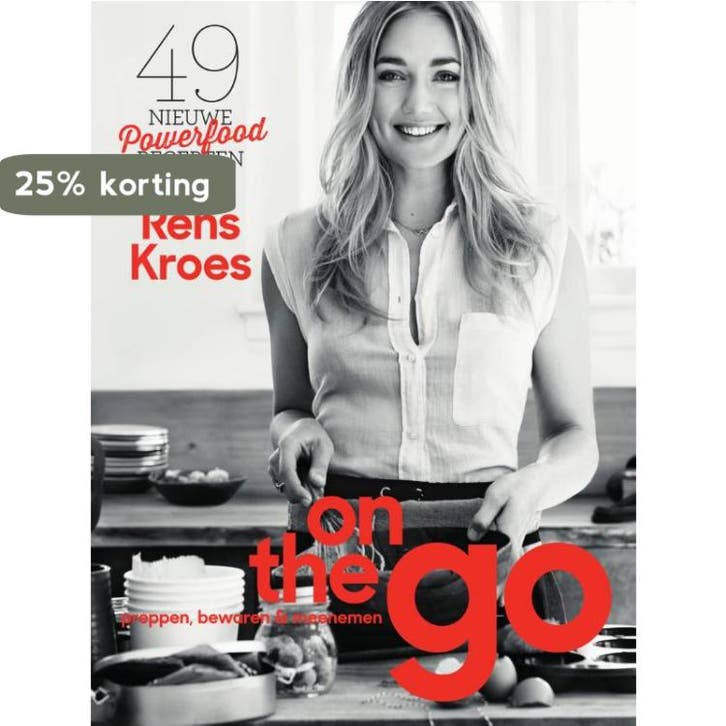 On the go 9789000352562 Rens Kroes, Livres, Livres de cuisine, Envoi