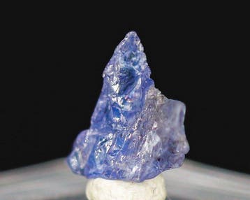 Uitzonderlijke tweekleurige tanzaniet kristal • 1,15 ct •