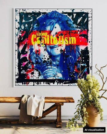 Mikko - Janis Joplin Enjoy Capitalism Strap - XL [Unq 1/1]
