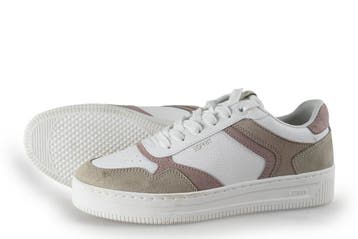 Esprit Sneakers in maat 39 Beige, Kleding | Dames, Verzenden, Beige, Zo goed als nieuw, Sneakers