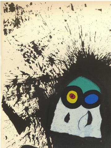 Joan Miró (1893-1983), daprès - La Ruisselante Solaire