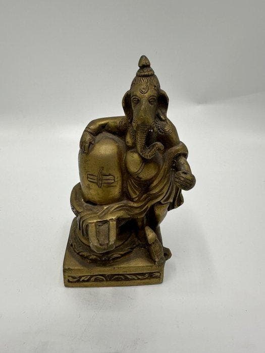 Oude Ganesha - Koper, Brons - India - second half 20th, Antiek en Kunst, Kunst | Niet-Westerse kunst