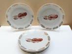 Schinding - Tafelservies voor 6 (6) - Creamware - Kreeften-