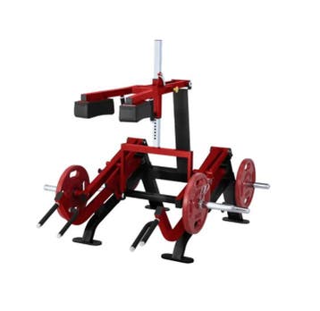 STEELFLEX PLATE LOADED SQUAT DEADLIFT LUNGES, Sport en Fitness, Verzenden, Nieuw, Metaal, Benen