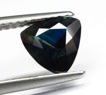 Zonder minimumprijs Saffier - 1.24 ct - Gem Report Antwerp, Nieuw