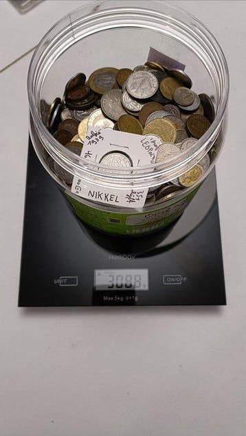 Wereld. Collection of coins Monnaie du 20e siècle (Zonder