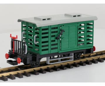 Playmobil 4101 veewagon (Gesloten, Goederen wagons, Wagons), Ophalen of Verzenden, Gebruikt, Wagon, Analoog