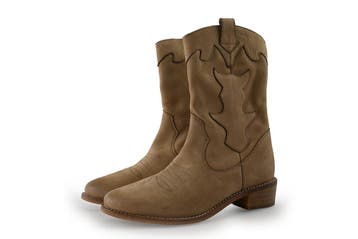 Wysh Cowboy laarzen in maat 37 Bruin, Bruin, Verzenden, Zo goed als nieuw, Wysh