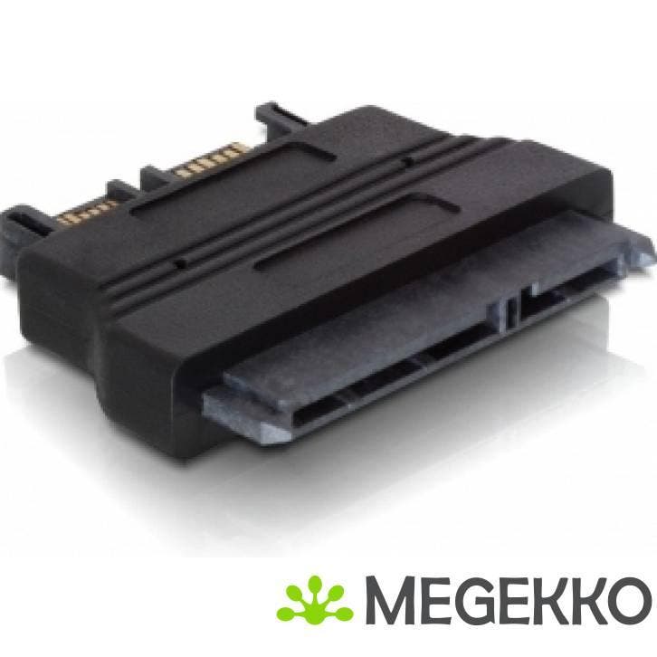 Delock 61694 Adapter Slim SATA 13-pins > SATA 22-pins, Computers en Software, Overige Computers en Software, Nieuw, Verzenden