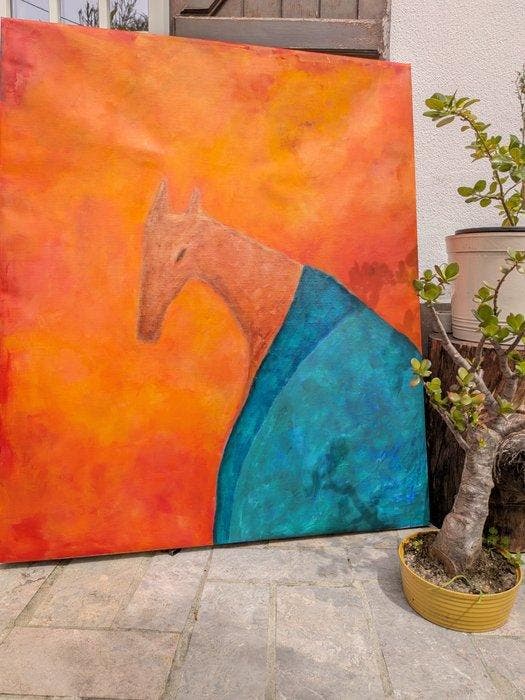 Tam Monteiro (1982, Portugal) - Golden Hour - NO Reserve -, Antiquités & Art, Art | Peinture | Moderne