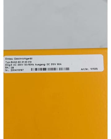 Baumüller Servo-Voeding 220V - 60A, 310 VDC, Verzenden