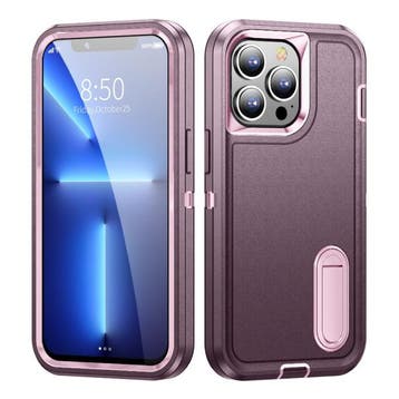 iPhone 13 Mini Armor Hoesje met Kickstand - Shockproof Cover, Verzenden, Nieuw