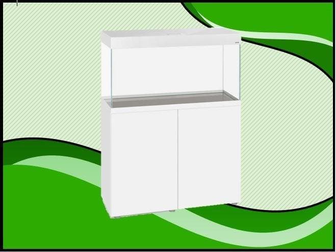 Aquael OptiSet 200 Aquarium Wit - 100cm met meubel, Dieren en Toebehoren, Vissen | Aquaria en Toebehoren, Verlichting of Verwarming