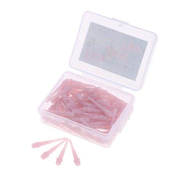 80 Dart Softtips 25mm Licht Paars, Verzenden, Nieuw