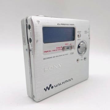 Sony - MZ-R909 Portable MiniDisc Player/Recorder Walkman