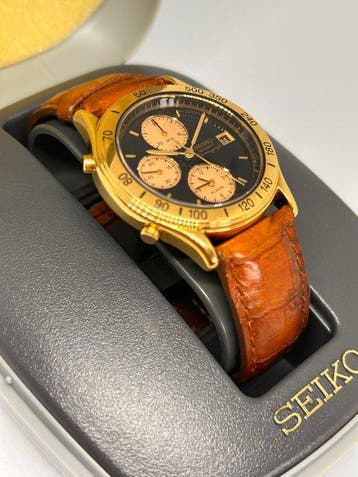 Seiko - Cronografo - Zonder minimumprijs - 7T32-6C60 -