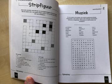 Puzzelfestival: woordzoekers, kruiswoordraadsels,, Boeken, Verzenden, Gelezen